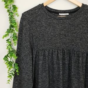 Zara Sweaters - Zara Trafaluc Babydoll Balloon Sleeve Top Zara Sweaters - Zara Trafaluc Babydoll Balloon Sleeve Top